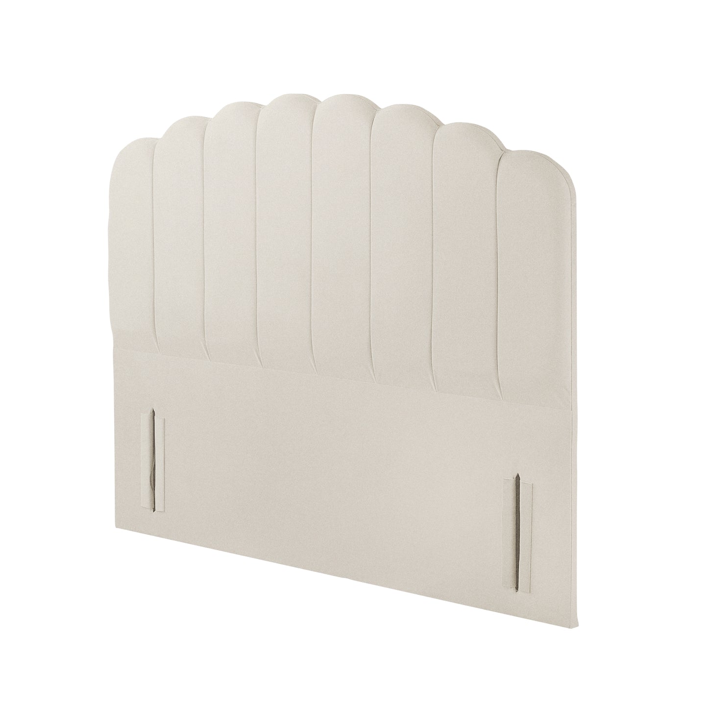 Cassia Chenille Ivory Headboard