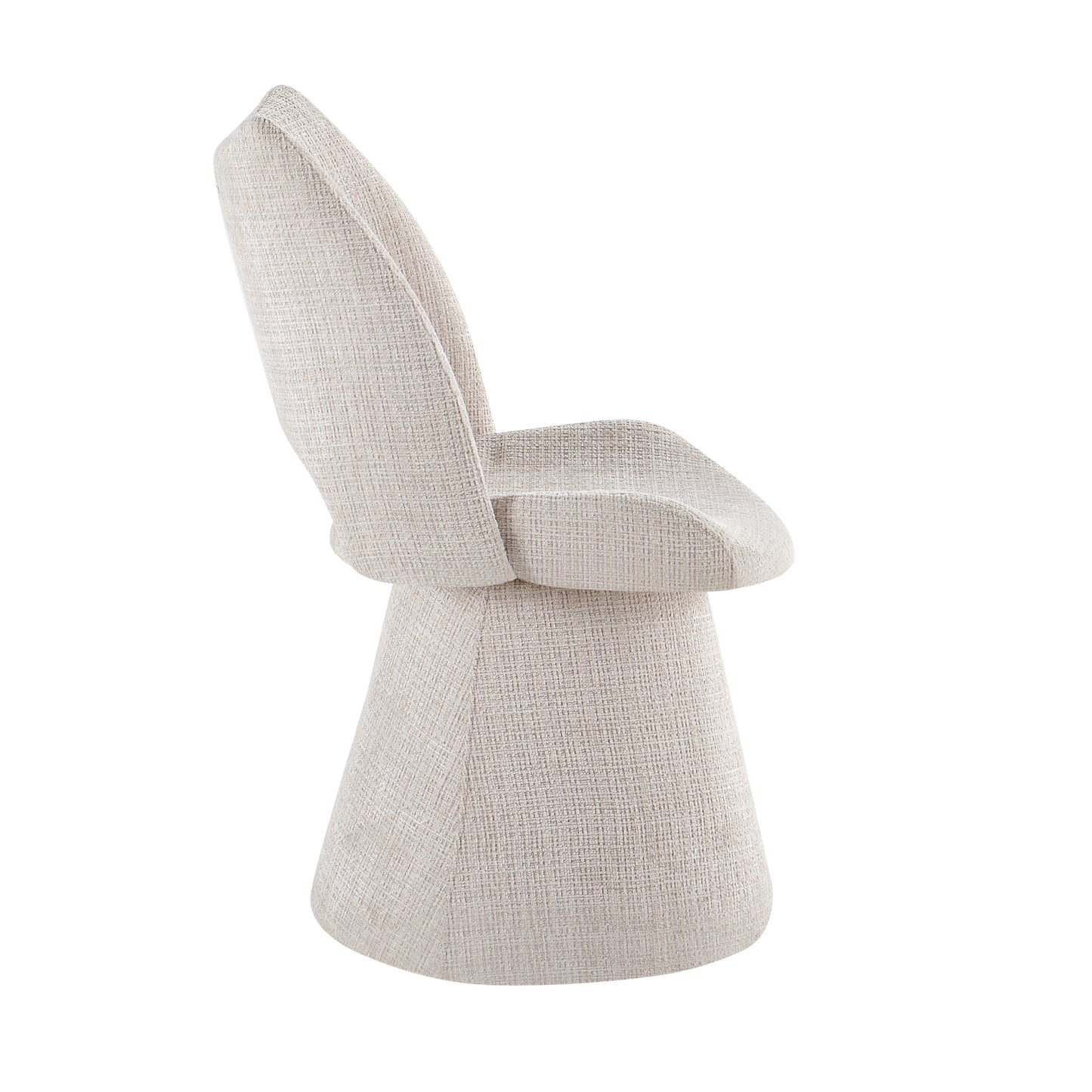 Maryland Beige 360 Swivel Chair