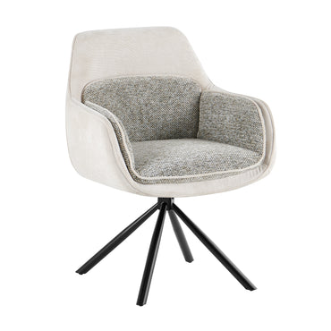 Florence 360 Beige Swivel Chair
