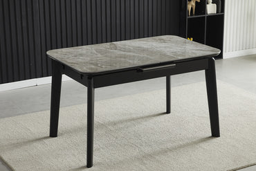 Arizona Extending Grey Ceramic Table
