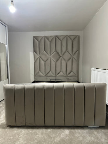 Elegance Luxury Bespoke Bed Upholstery in Various Fabrics