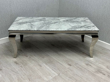 Sofia Grey Marble Coffee Table