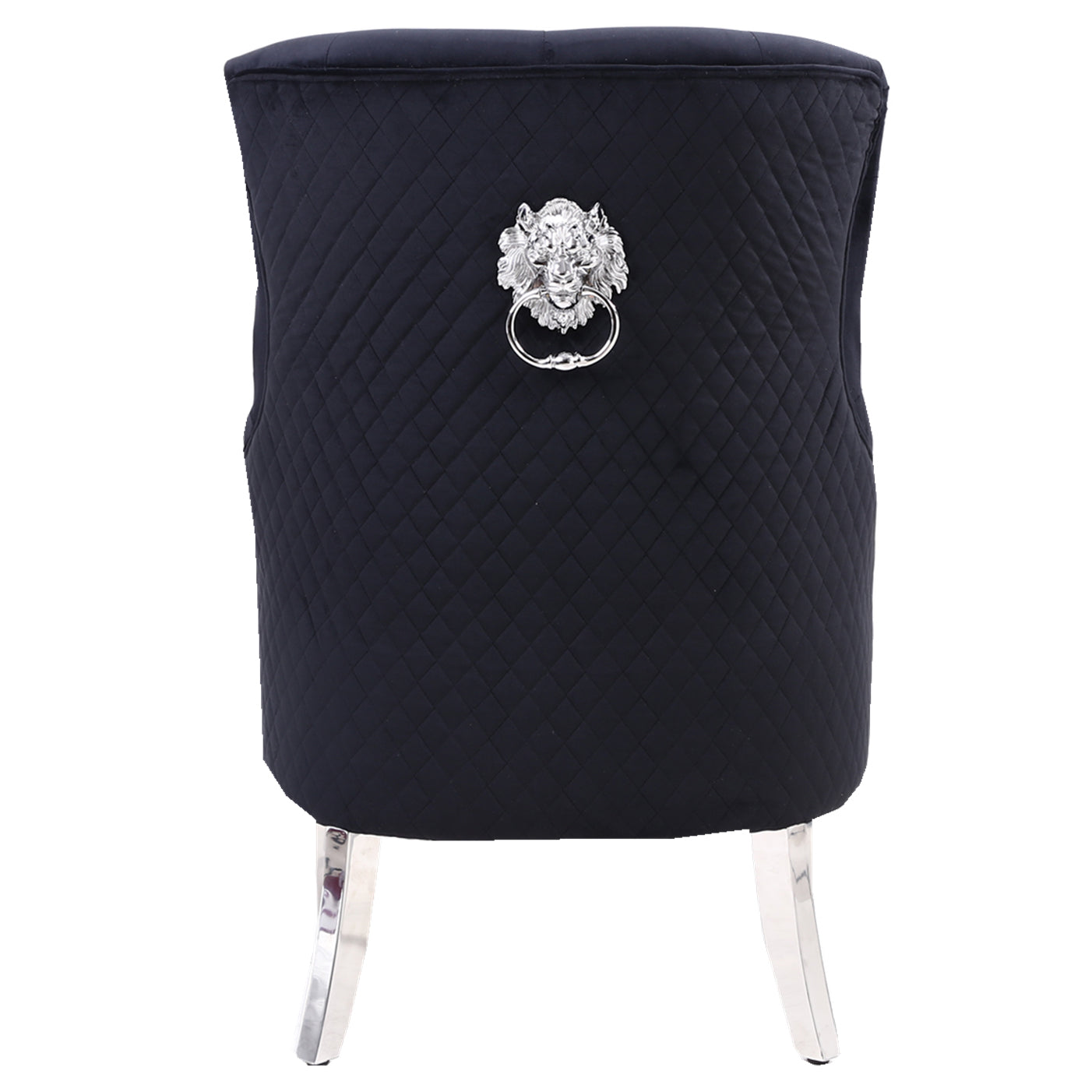 Majestic Black Wing Chair