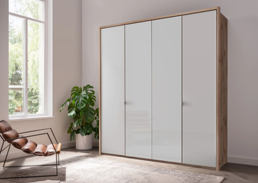 Tampa Premium Range 4 Door Hinged Wardrobe