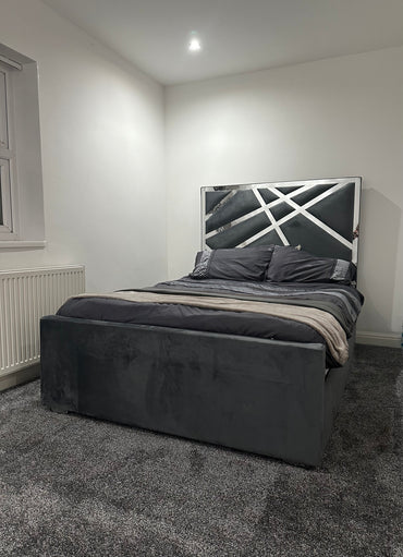 Starlight Frame Bespoke Bed Handcrafted Upholstery in Various Fabrics