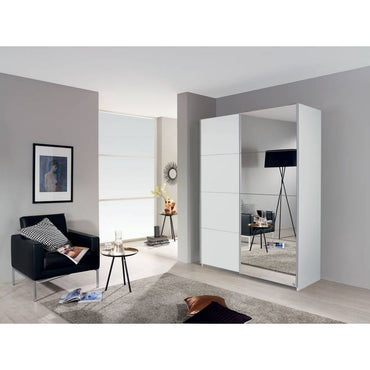 Stuttgart Rauch 2 Sliding Door Wardrobe With Front Mirror