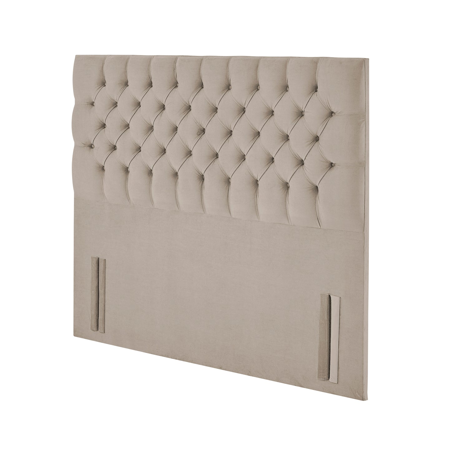 Tait Velvet Pebble Headboard
