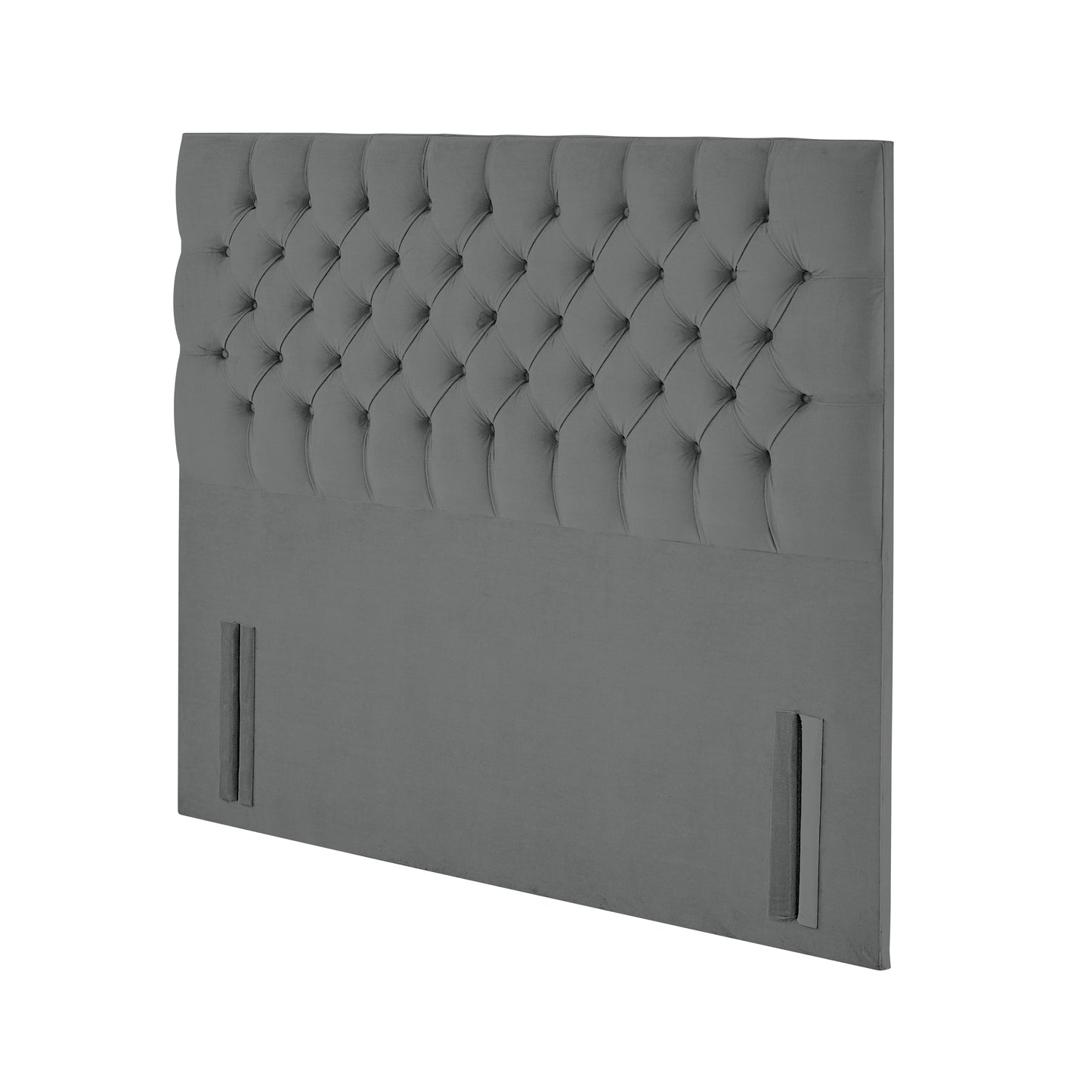 Tait Velvet Steel Headboard