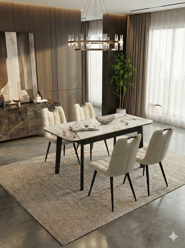 Arizona Extending Ceramic Table