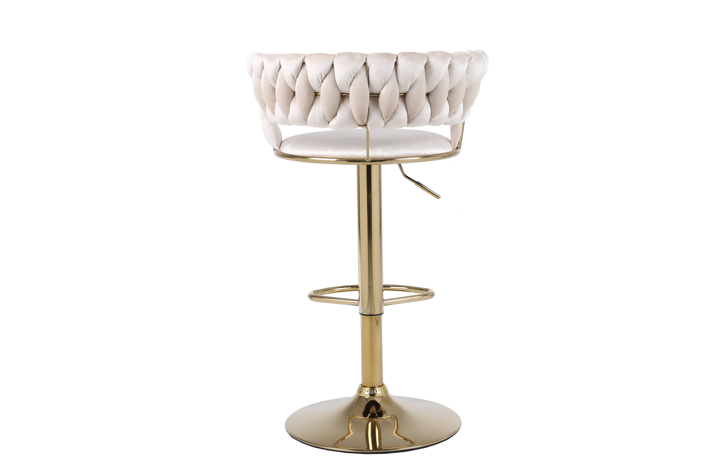 Camelia Cream & Gold Bar Stool