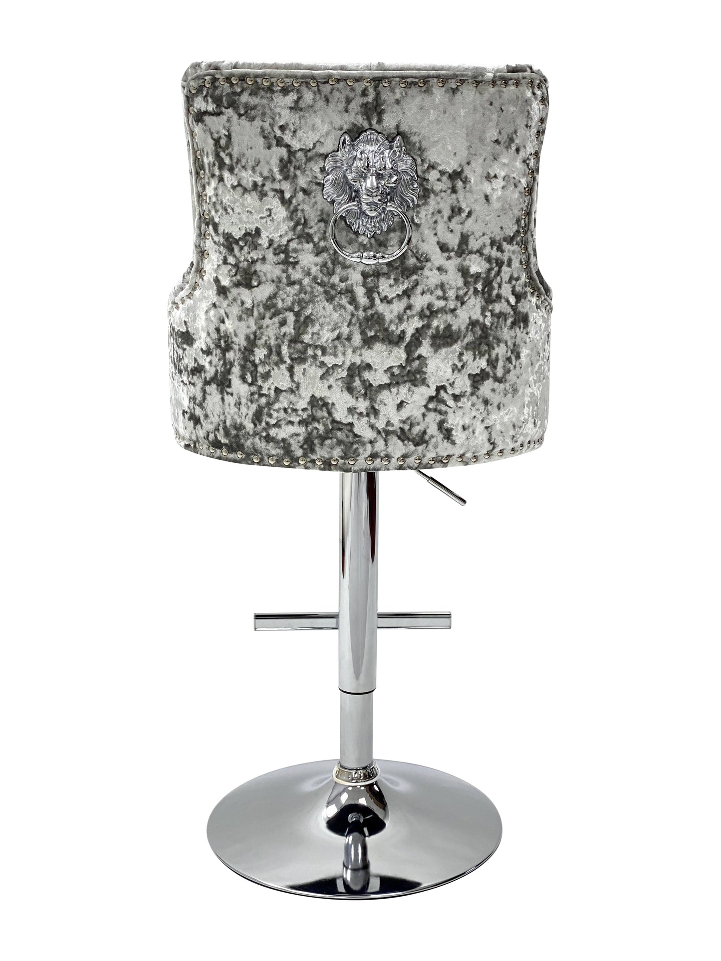 Majestic Crushed Velvet Bar Stool