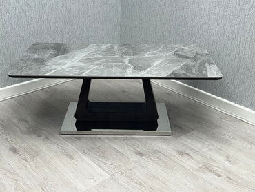 Zermatt Coffee Table (Grey Ceramic)