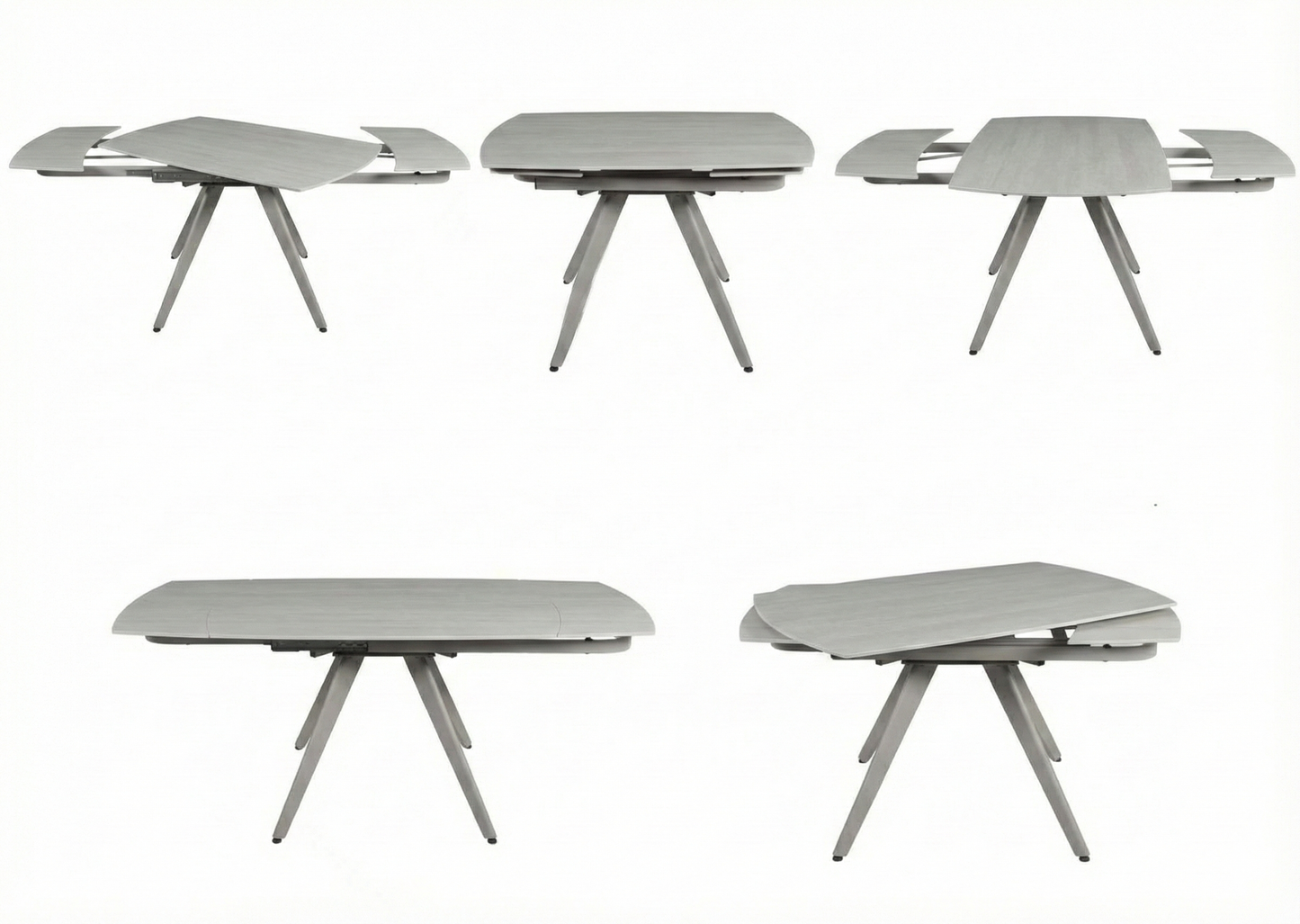 Cambridge Grey Extending Dining Table