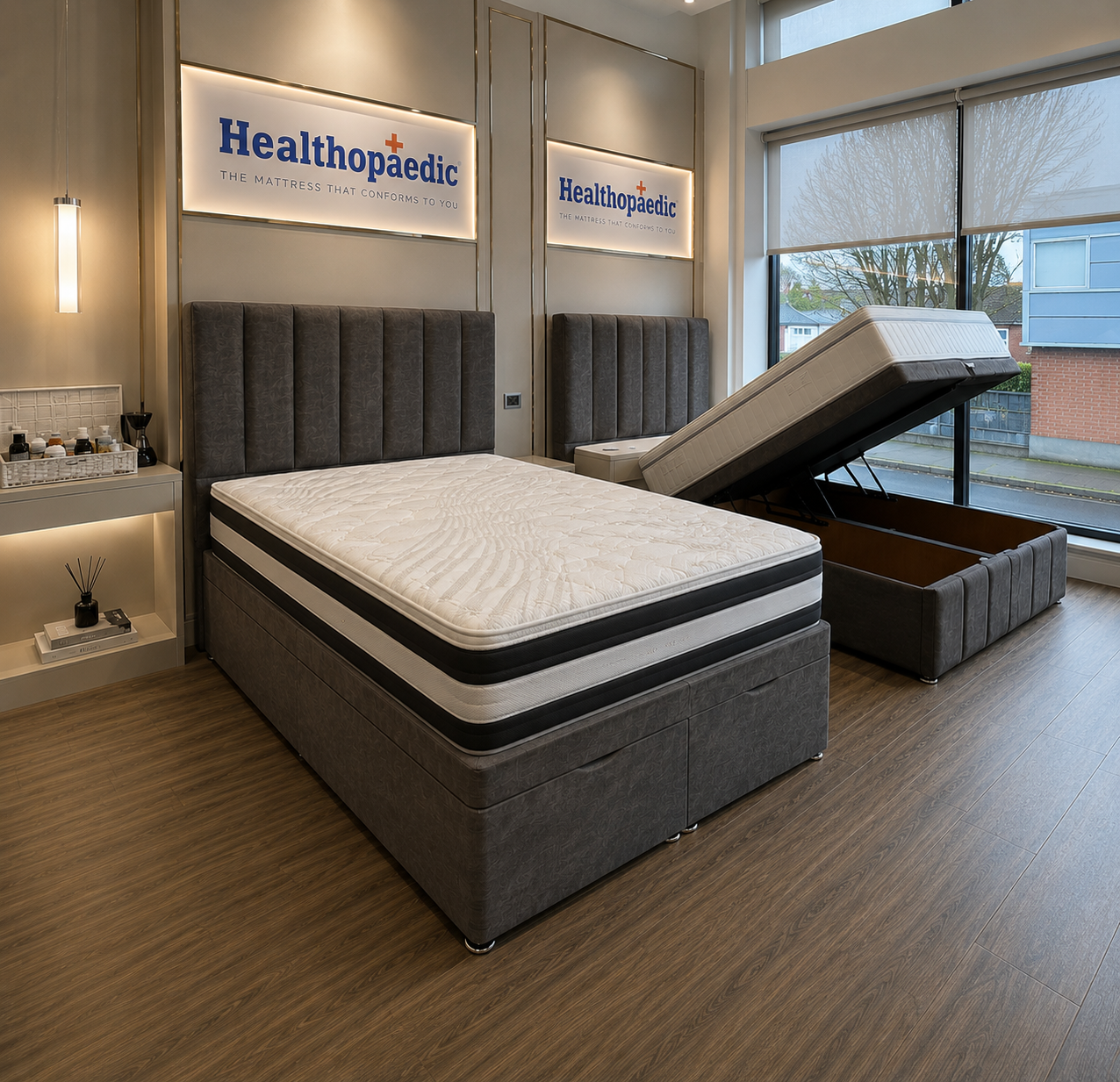 Verona End Lift Ottoman Divan