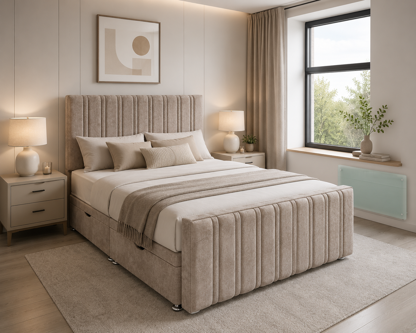 Luxury Side Lift Ottoman Divan