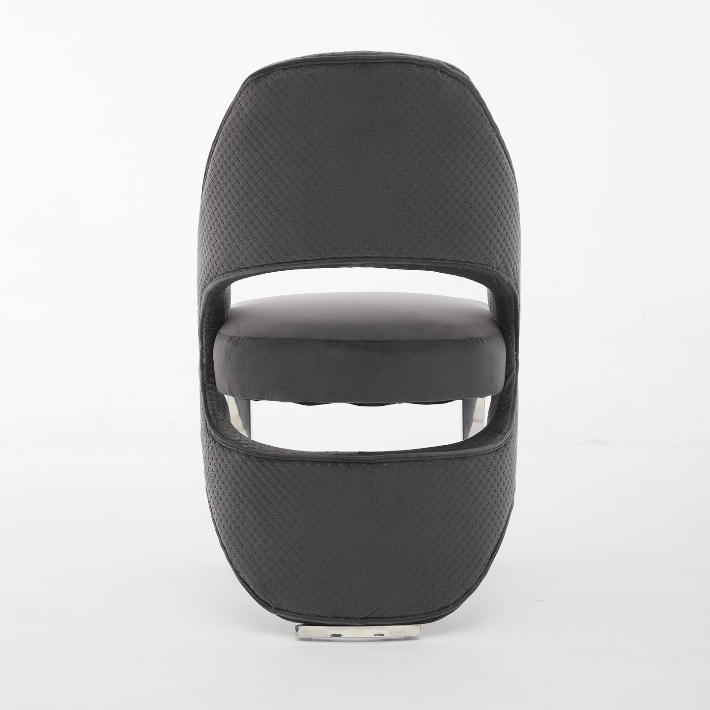 Santorini Grey Silver Dining Chair