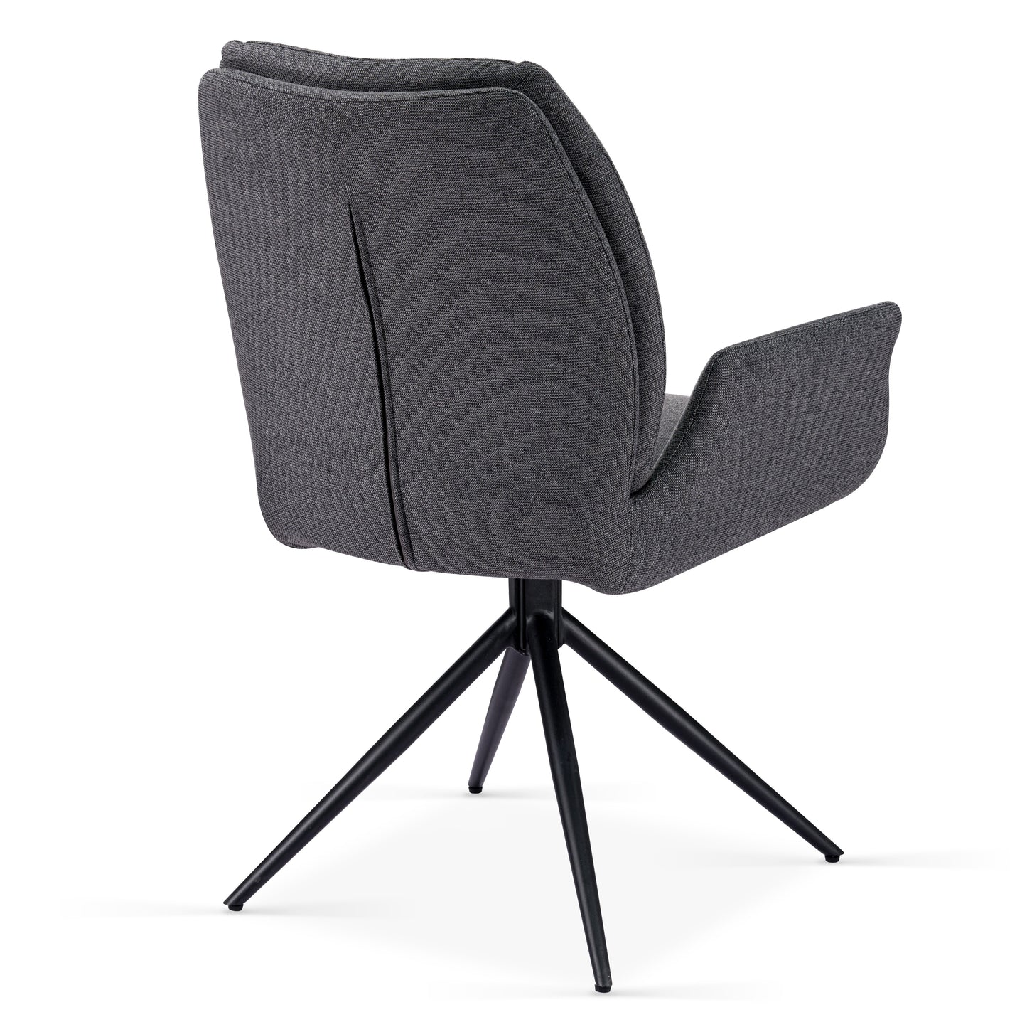 Fairmont 360 Swivel Grey Dining Chair