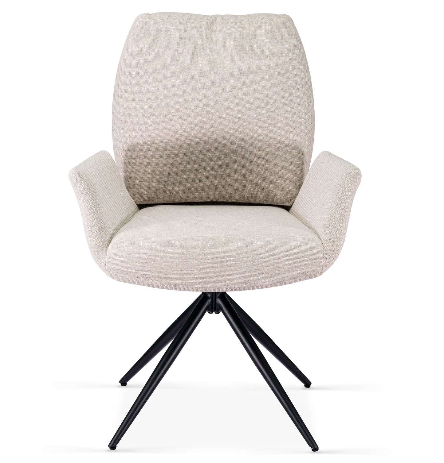 Fairmont 360 Swivel Beige Dining Chair