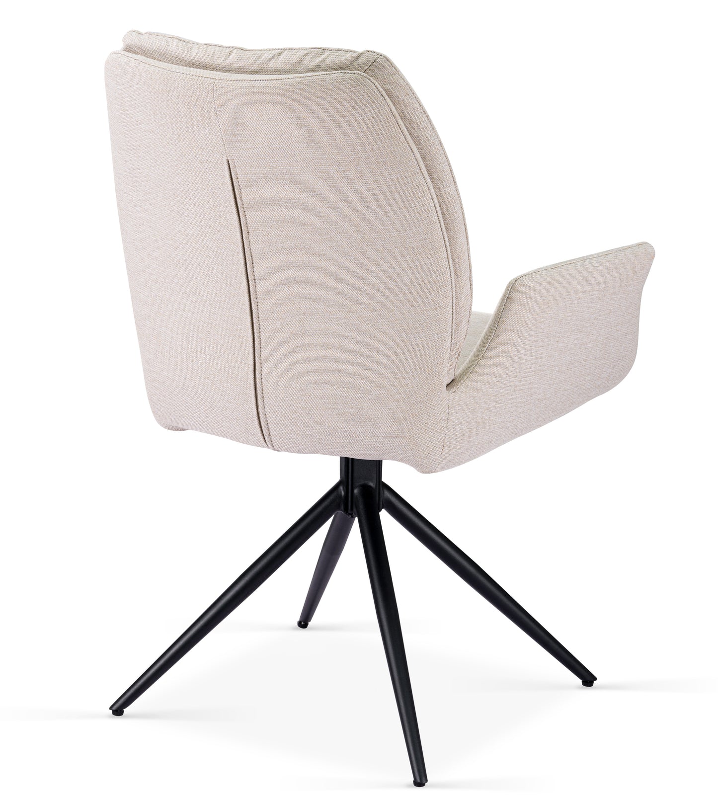 Fairmont 360 Swivel Beige Dining Chair