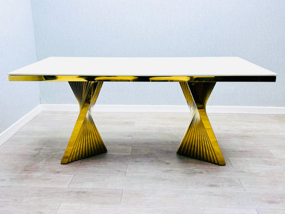 Ravello Cream & Gold Coffee Table