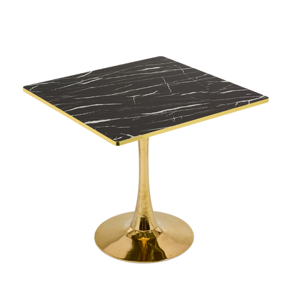 Roma Square Black Dining Table
