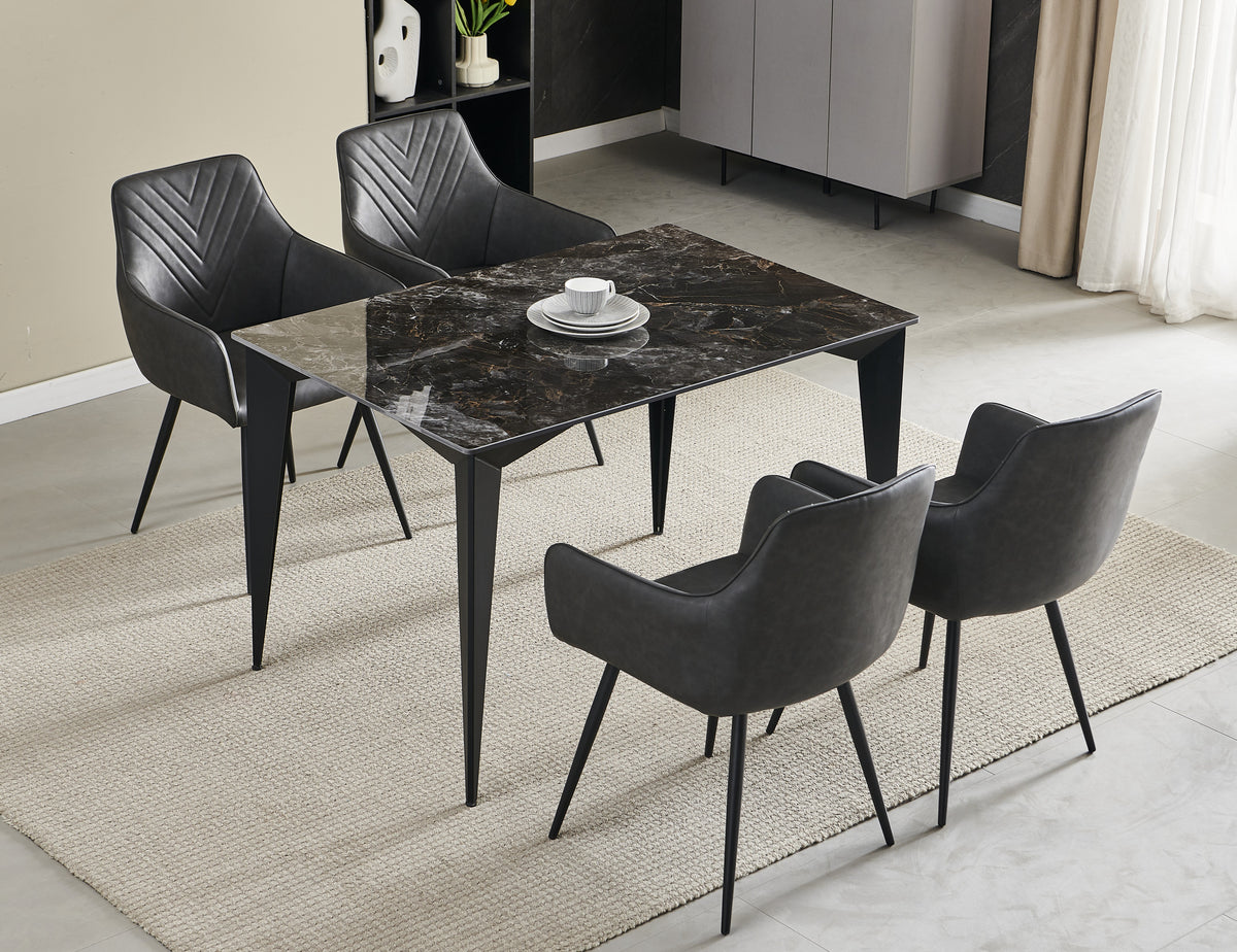 Chicago Extending Ceramic Dining Set