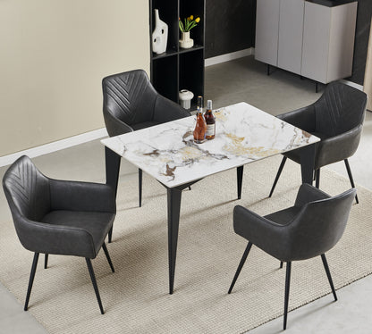 Chicago Extending Ceramic Dining Set