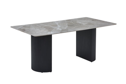 Olympia Grey Ceramic 160cm Table