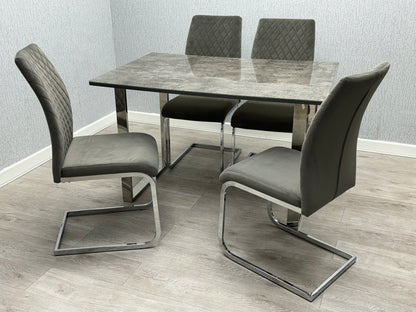Tokyo Dining Set (Table & 4 Chairs)
