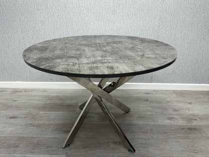Tokyo Round Dining Set (Table & 4 Chairs)