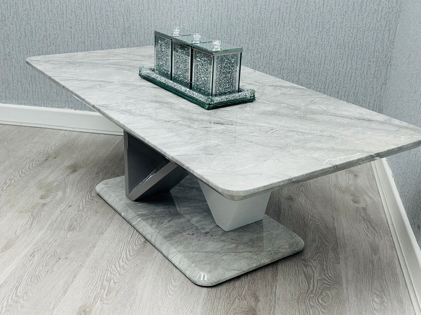 Georgia Coffee Table (Marble Effect)