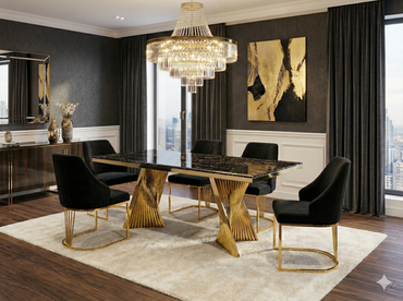 Ravello Marble Dining Set