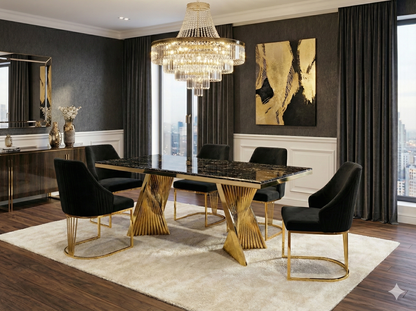 Ravello Marble Dining Set
