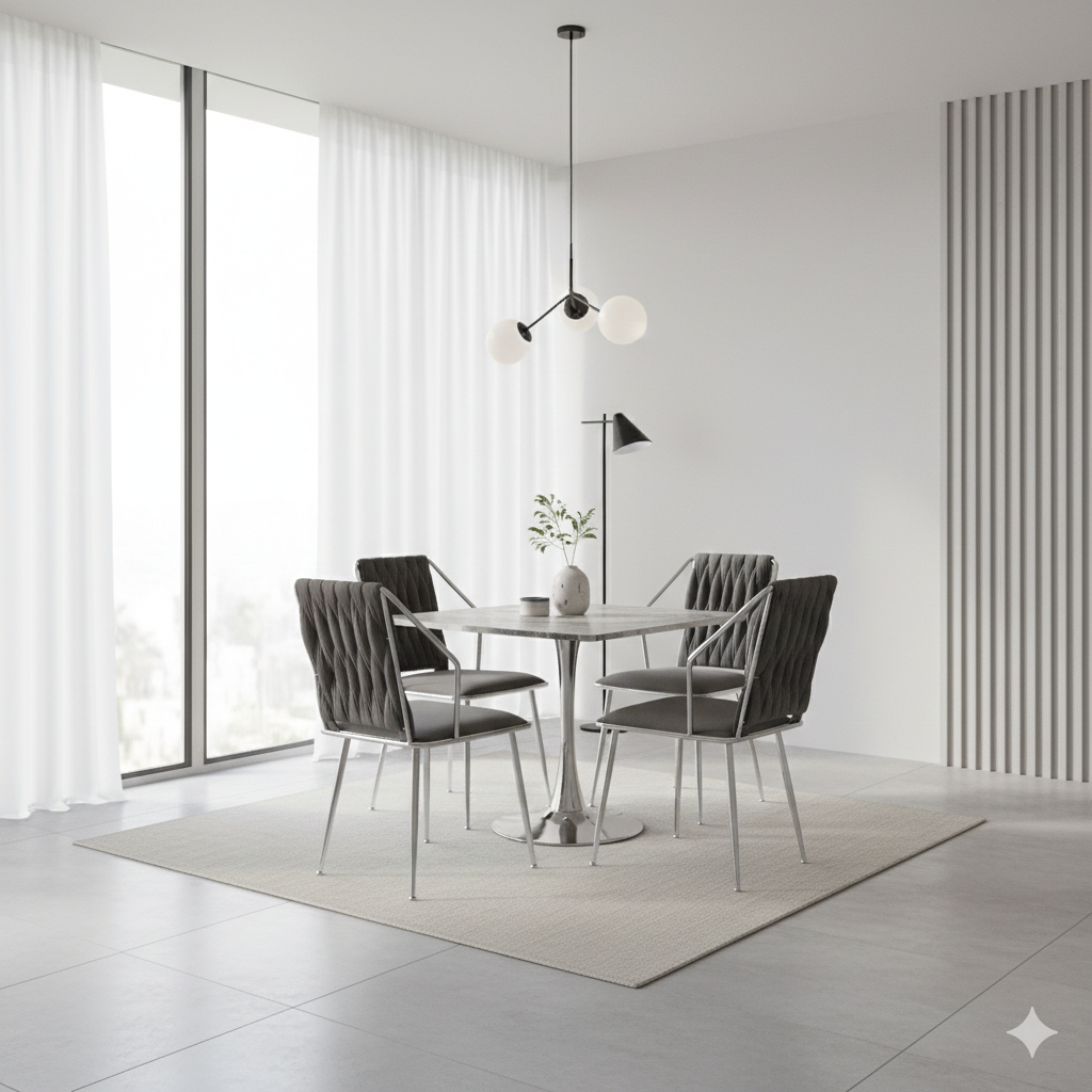Roma Square Dining Set