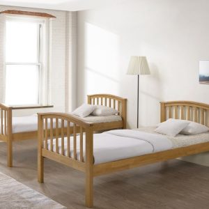 Artisan Arch Oak Bunk Bed Bed Split